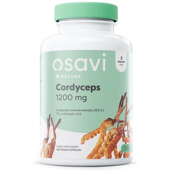 Osavi Cordyceps 1200Mg Capsules 120 Capsules