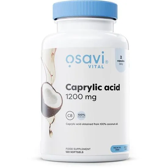 Osavi Caprylic Acid 1200Mg Softgels 120 Softgels