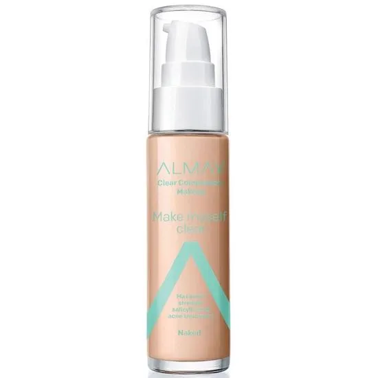 Almay Clear Complexion Makeup Acne Clearing Foundation 300 Naked