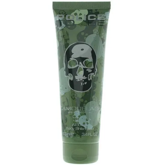 Police To Be Camouflage Body Shampoo