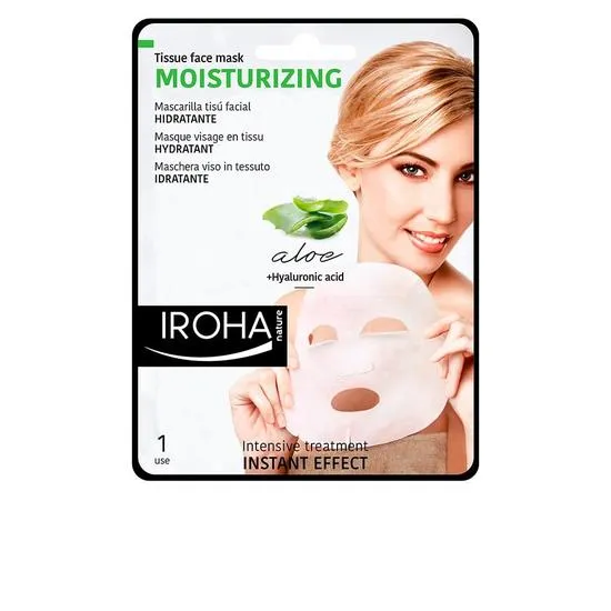 Iroha Nature Moisturising Aloe Vera Tissue Face Mask