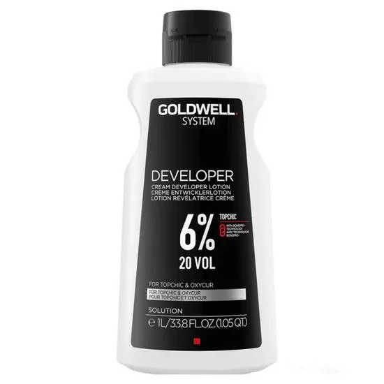 Goldwell Topchic System Lotion Developer Peroxide 2% 6% & 12%