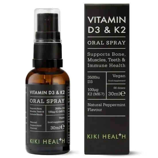 KIKI Health Vitamin D3 + K2 Oral Spray