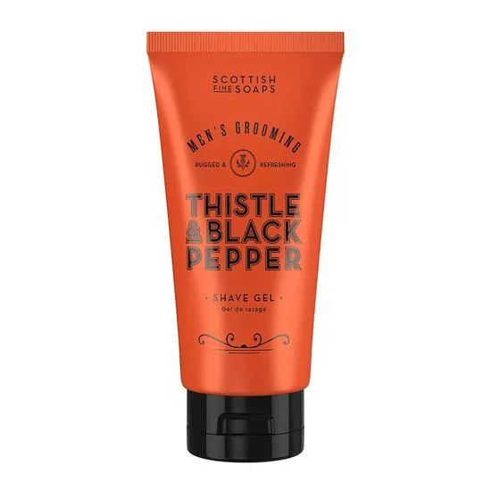 Scottish Fine Soaps Thistle & Black Pepper Shave Gel