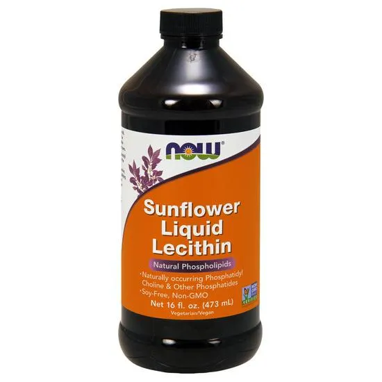 NOW Foods Sunflower Lecithin Liquid