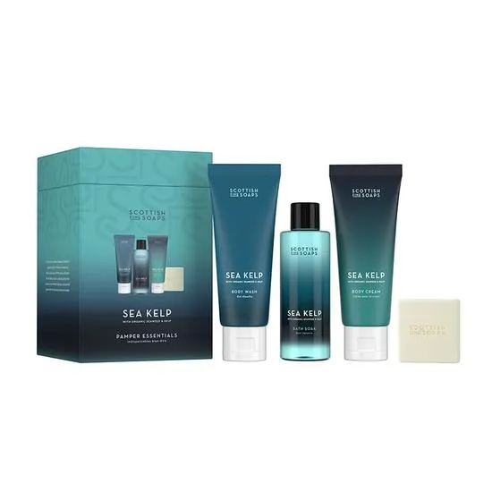Scottish Fine Soaps Sea Kelp Pamper Essentials Set