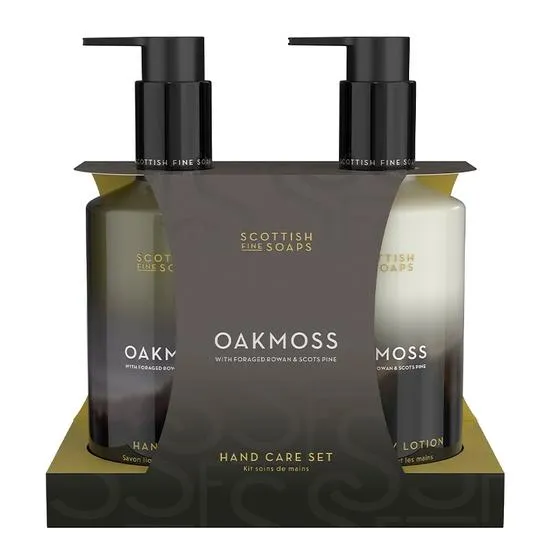 Scottish Fine Soaps Oakmoss Hand Care Set