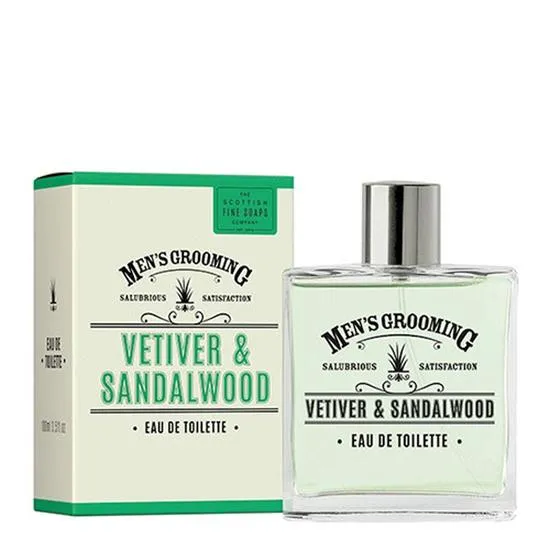 Scottish Fine Soaps Men's Grooming Vetiver & Sandalwood Eau De Toilette