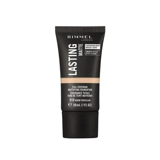 Rimmel Lasting Matte Foundation 010 Warm Porcelain