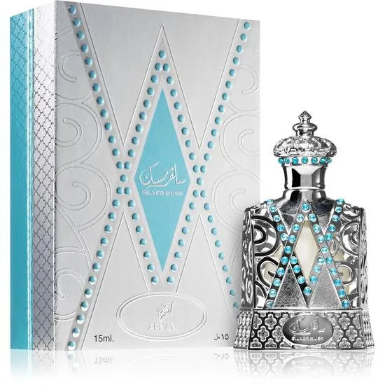 Afnan Silver Musk Perfumed Oil