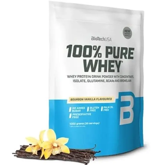 BioTechUSA 100% Pure Whey Bourbon Vanilla
