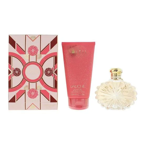 Lalique Soleil Eau De Parfum 50ml + Body Lotion 150ml Gift Set