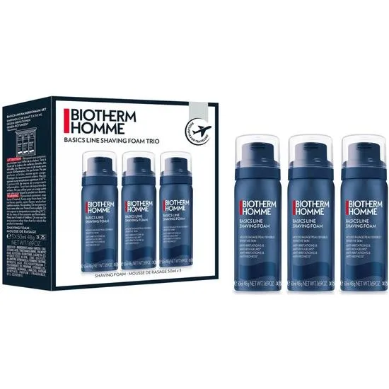 Biotherm Homme Gift Set Sensitive Shaving Foam