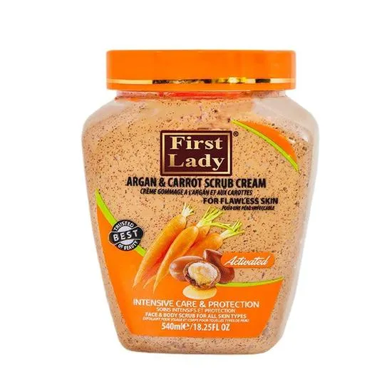 First Lady Argan & Carrot Scrub Cream