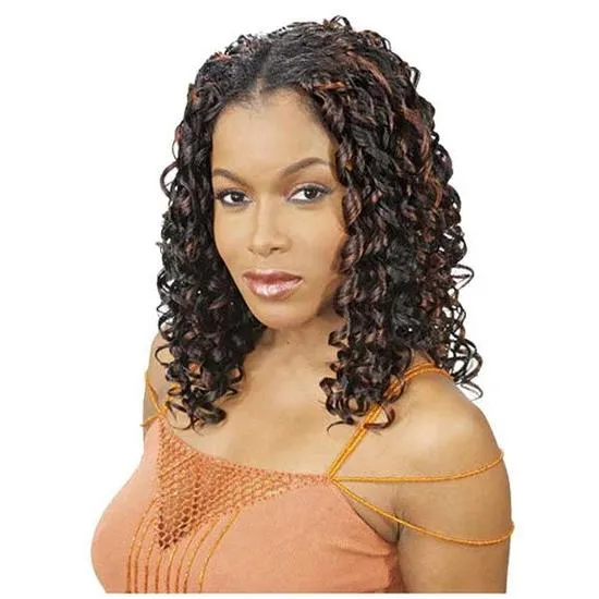 Model Model Glance Synthetic Italian Curl Weave 33