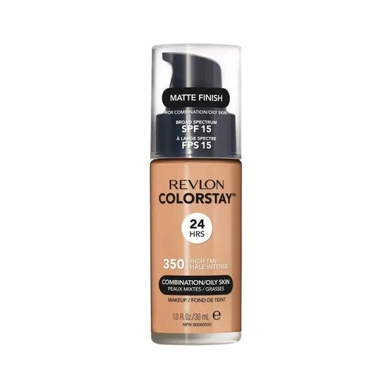 Revlon Colourstay Longwear Makeup Foundation 350 Rich Tan
