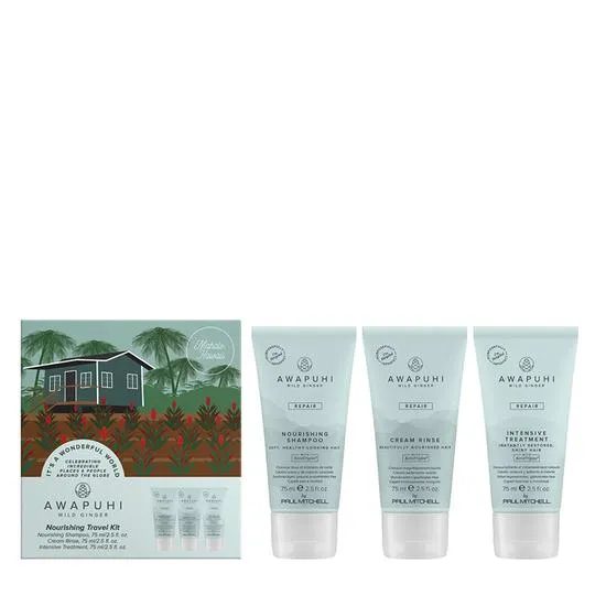 Paul Mitchell Awapuhi Wild Ginger Nourishing Travel Kit