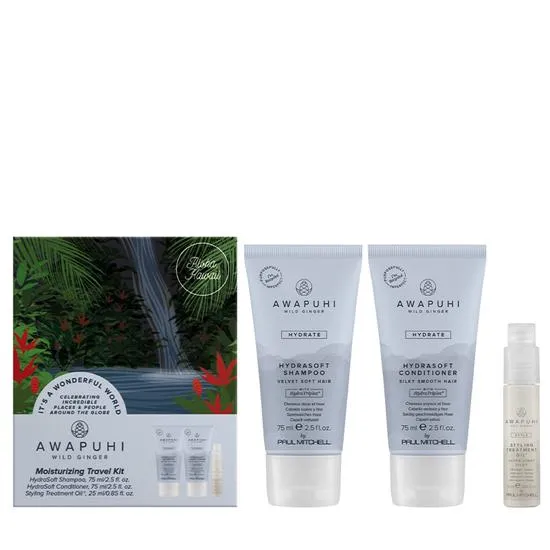 Paul Mitchell Awapuhi Wild Ginger Moisturising Travel Kit
