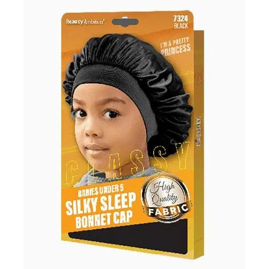 Kashmir Beauty Ambition Classy Babies Under 5 Silky Sleep Bonnet Cap 7324