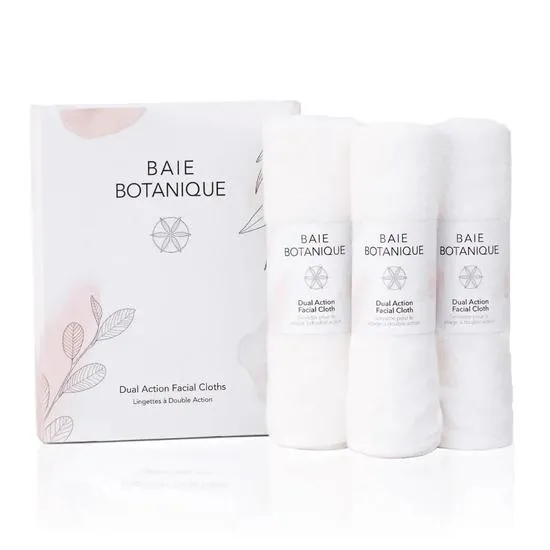 Baie Botanique Dual Action Facial Cloth