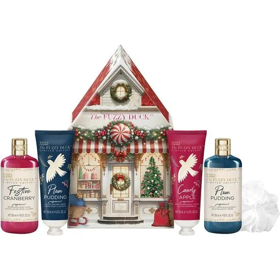 Baylis & Harding The Fuzzy Duck Winter Wonderland Gingerbread House Gift Set