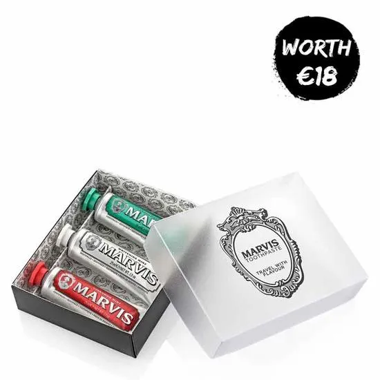 Marvis Toothpaste Travel Trio Gift Set