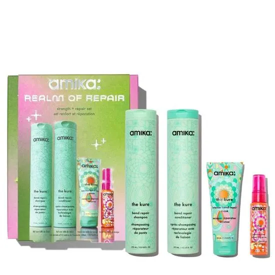 Amika Realm Of Repair Strength + Repair Routine Set