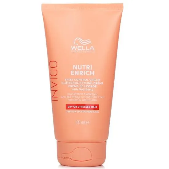 Wella Invigo Nutri Enrich Frizz Control Cream With Goji Berry Dry Or Stressed Hair