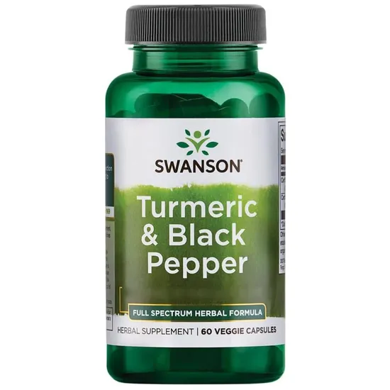 Swanson Turmeric & Black Pepper Capsules