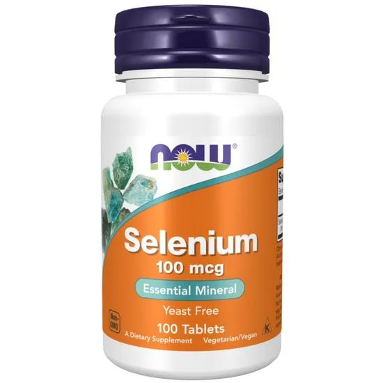 NOW Foods Selenium 100mcg Tablets