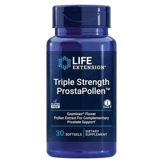 Life Extension ProstaPollen Triple Strength Softgels