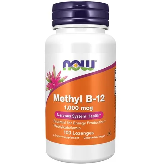 NOW Foods Methyl B-12 1000mcg Lozenges