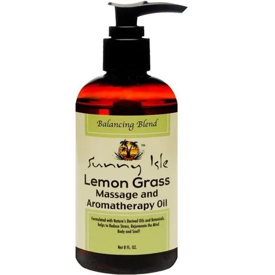 Sunny Isle Lemon Grass Massage & Aromatherapy Oil