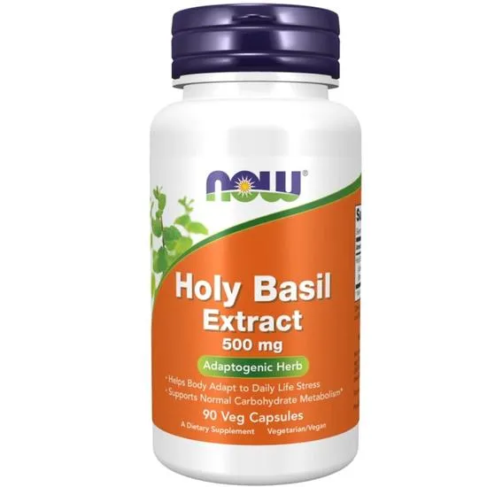 NOW Foods Holy Basil Extract 500mg Capsules