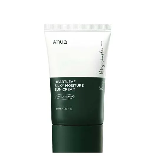 ANUA Heartleaf Silky Moisturiser Sunscreen