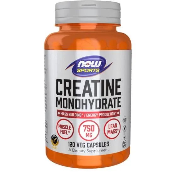 NOW Foods Creatine Monohydrate 750mg Capsules