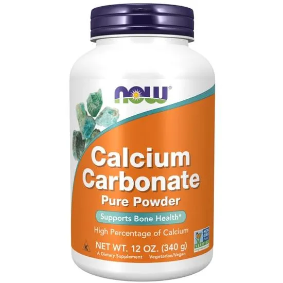 NOW Foods Calcium Carbonate Pure Powder