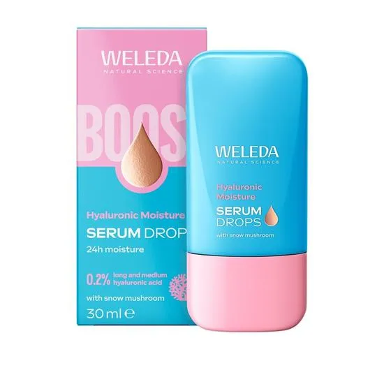 Weleda Hyaluronic Face Serum Drops With Snow Mushroom