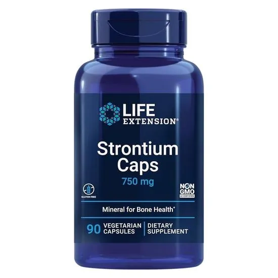 Life Extension Strontium 750mg Vegicaps
