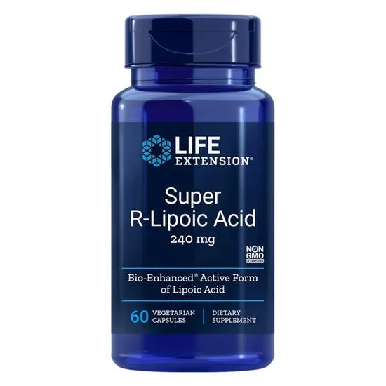 Life Extension Super R-Lipoic Acid 240mg Vegicaps