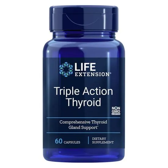 Life Extension Triple Action Thyroid Vegicaps