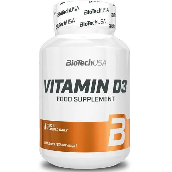 BioTechUSA Vitamin D3 50mcg