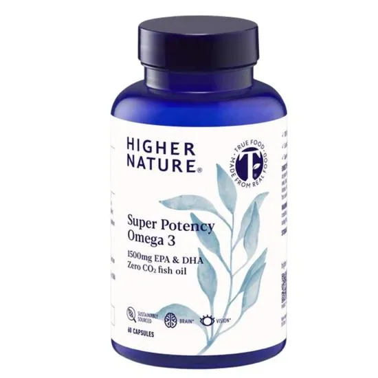Higher Nature Super Potency Omega Capsules