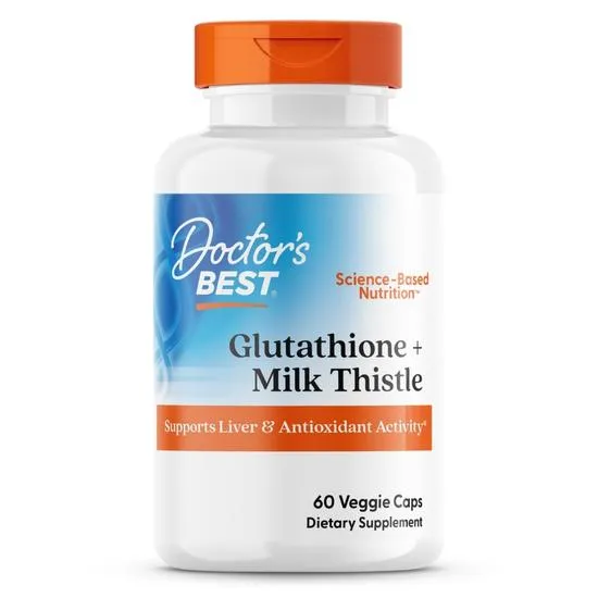 Doctor's Best Glutathione + Milk Thistle
