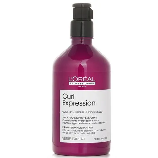 L'Oreal Paris Serie Expert Curl Expression Glycerin + Urea H + Hibiscus Seed Professional Shampoo