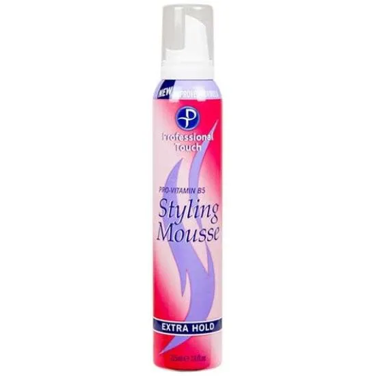 Professional Touch Pro Vitamin B5 Extra Hold Styling Mousse