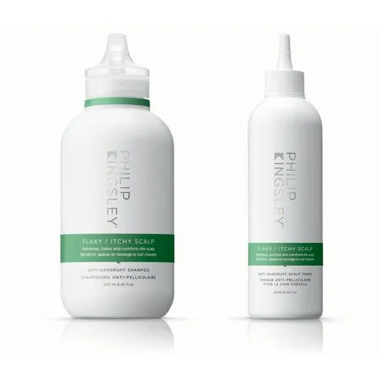 Philip Kingsley Flaky Itchy Scalp Shampoo & Flaky Itchy Scalp Toner Duo