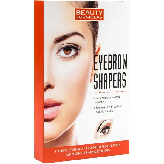 Beauty Formulas Eyebrow Shapers Pre Cut Strips