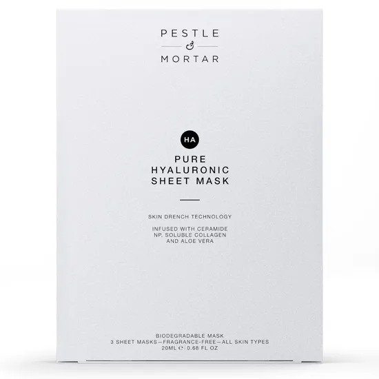 Pestle & Mortar Pure Hyaluronic Sheet Masks