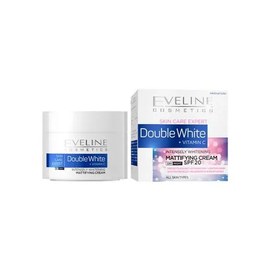 Eveline Double White Mattifying Cream SPF 20